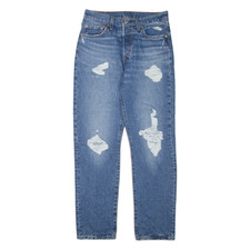 Levi 501 jeans - jeans, distressed