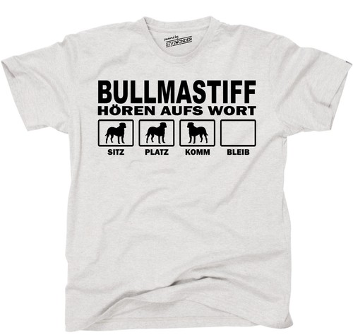 Shirt bullmastiff hören - t-shirt,
