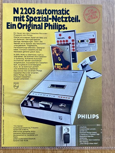 Philips n220 cassettenrecorder - n220,