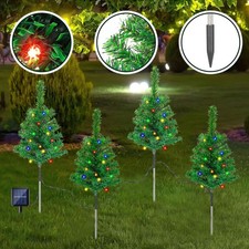4x Solar Weihnachtsbeleuchtung