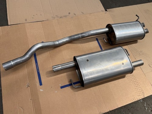 Edelstahl auspuff für - für, vw