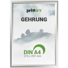 DIN A4 Alu-Klapprahmen Plakatrahmen Wechselrahmen