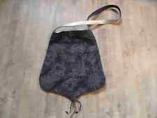 NOA NOA schöne Stofftasche BOHO grau silber NEUw. BI1016