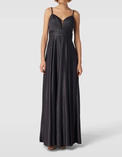 Abendkleid mit effektgarn - mit,