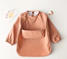 Kleinkind Kinder Lätzchen Wasserdicht Langarm Ärmellätzchen 12-36 Monate