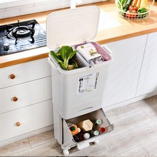 Mülleimer 2 Fächer