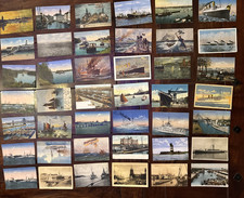 Postkarten Kriegsmarine Marine Feldpost teil gelaufen 42st um 1.Weltkrieg WK1