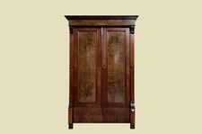 1880er Kleiderschrank ANTIK Gründerzeit Nußbaum Schrank von 1880