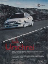 Saab 9-5 Aero - Reklame Werbeanzeige Original-Werbung 2000