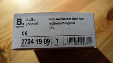 berker Funkwandsender 4-fach 2724 19 09