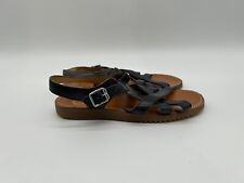 Gallucci Damen Sandale Schwarz