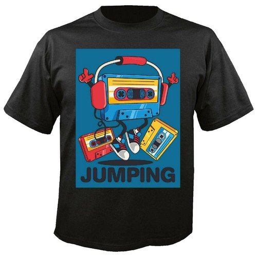 Shirt jumping musikkassette - t-shirt,