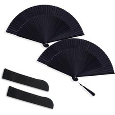 Pack of 2 handheld folding fan