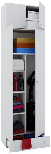 Holz besenschrank putzschrank - holz,