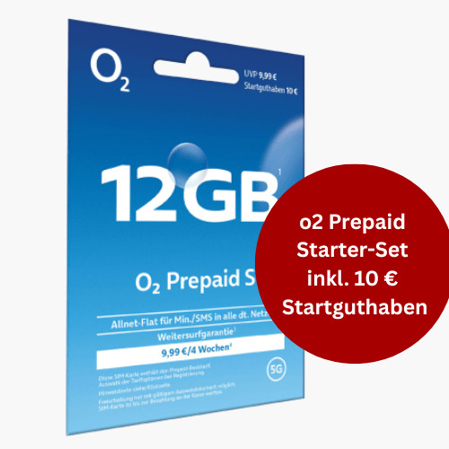 Prepaid sim karte - o2,