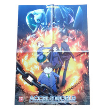 Accel World / Triage X Anime Manga Promo Poster 56x40cm