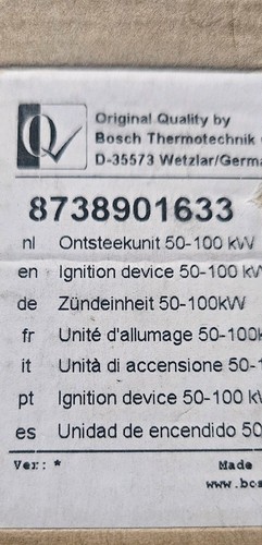 Zündeinheit 100kw bosch - zündeinheit,