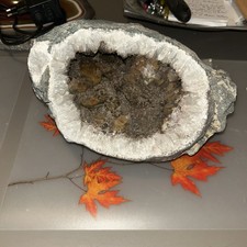 Große Mineralien Stufe, Steinbruch Juchem, Fundjahr um 1980