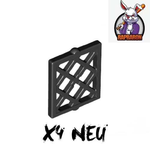 Lego 1x2x2 gitter - ●, 4x