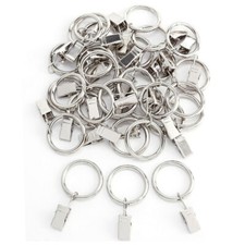 30 Stück Gardinenringe mit