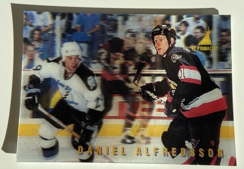 Nhl card daniel alfredsson ice - nhl, card-daniel