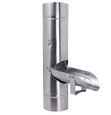 Regenrohrklappe Titanzink Regenwasserklappe Fallrohrklappe 80 87 100 120mm