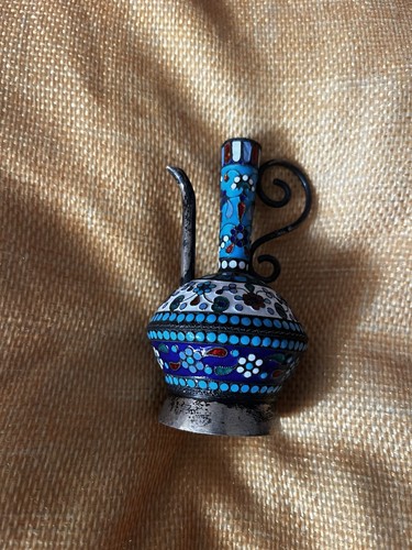 Russische silberne cloisonne - silberne,