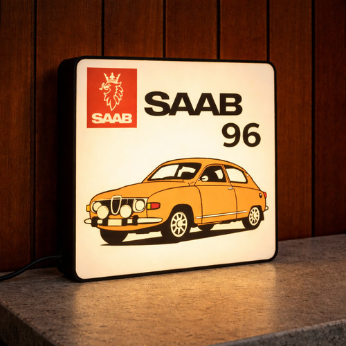 Saab led leuchtbox - leuchtbox, usb