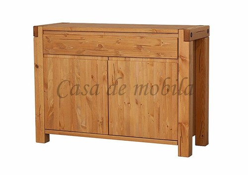 Massivholz kommode 122x88x42cm
