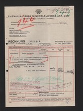 STUTTGART, Rechnung 1936