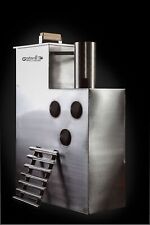 Ofen Holzofen Unterwasserofen Heater HotTub Badefass Badebottich Koiteich Pool