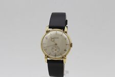 Vintage Glycine Bienne-Geneve 97614 18k Gelbgold Handaufzug 41,4g
