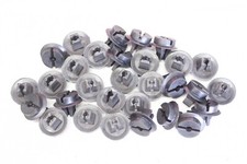 30x OPEL  VAUXHALL KENNZEICHEN HALTER CLIPS HALTERUNG 1190970