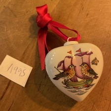 Porzellan Herz Hutschenreuther