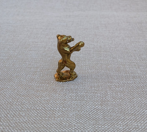 Vintage messing figur berlin - messing,