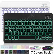 QWERTZ Beleuchtet Touchpad