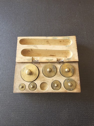 Alte messing gewichte - gewichte, im