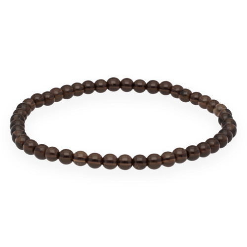 Rauchquarz mini kugelarmband - rauchquarz, mini-kugelarmband