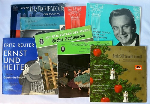 Alte schallplatten oper - 8,