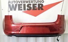 Heckschürze Stoßstange hinten LA3X Sunsetred-met. VW GOLF 7 Lim Bj2012 5G6807421