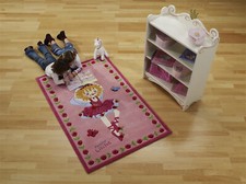 Prinzessin Lillifee Kinderteppich in rosa 110x170 cm
