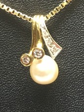 GOLD 585 KETTE MIT ANHÄNGER