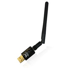 VU+ Wireless USB 2.0 Wlan WFI Stick Adapter 300Mbit 2.4 GHz mit Antenne