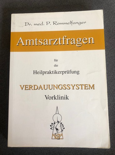 Rommelfanger amtsarztfragen - rommelfanger,