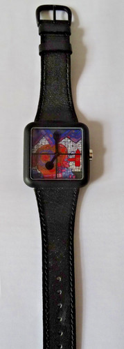Hundertwasser armbanduhr - hundertwasser,