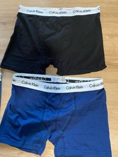 Boxershorts Herren 2 er Set, schwarz blau, Calvin Klein, XXL, neu 