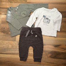 Staccato Outfit Jungen Gr. 62 2x Pullover 1x Hose