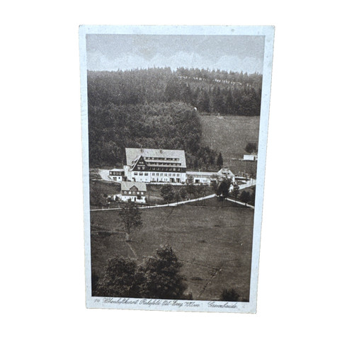 Postkarte rehefeld zaunhaus - ak,