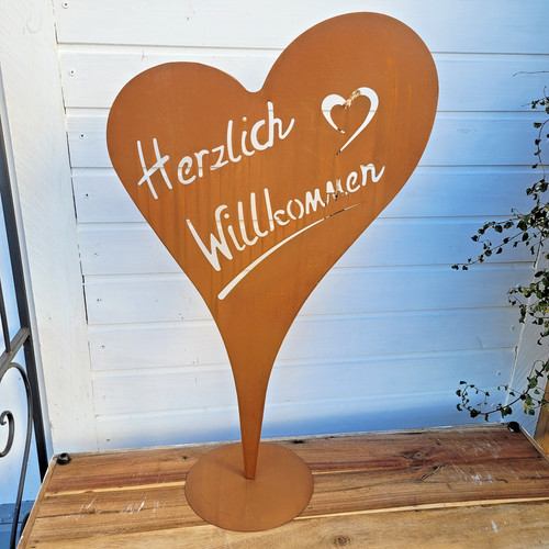 Schild herz lich - schild,