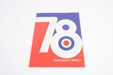 ENTEX Modelle Katalog 1978 sehr guter Zustand Schiff Flugzeug Auto Trucks etc